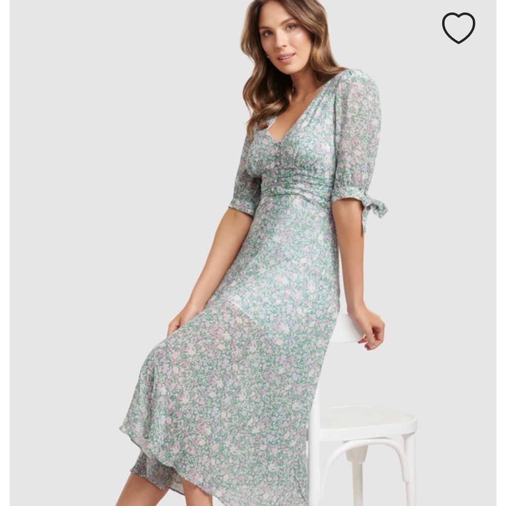 Brand new -Sadie Tie Detail Maxi Dress